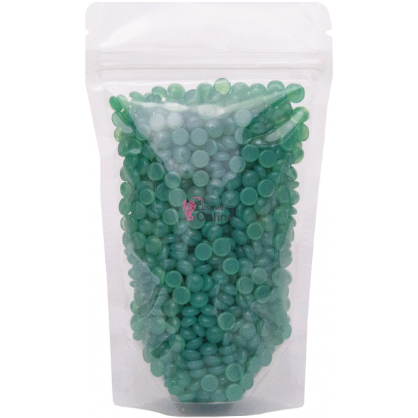 Ceara epilat traditionala elastica film tip granule VERDE clorofila ATHINA 100 G, art 1693